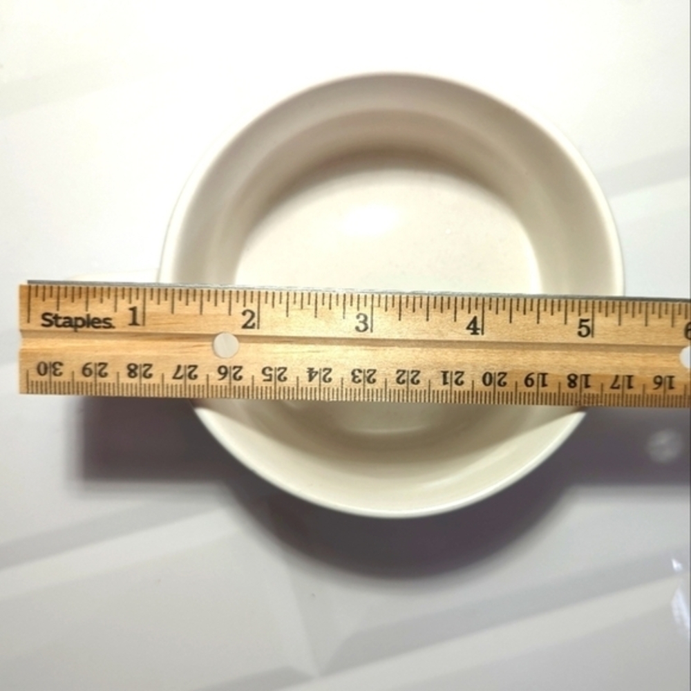 Vintage Houston Harvest Soup Bowls Mugs Stacking Pair Vegetables Set of 2 - Picture 11 of 11
